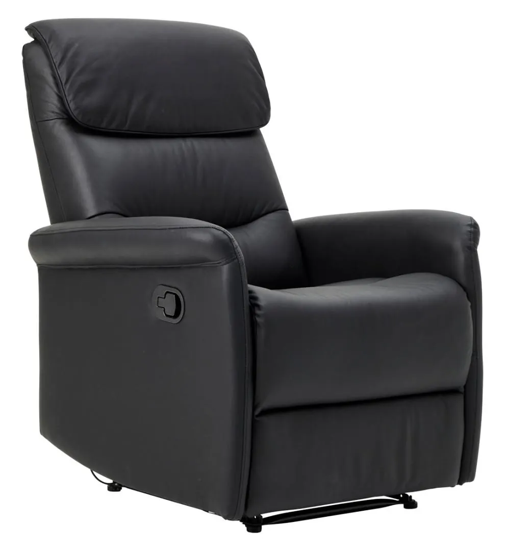 ROSLA-mekanismituoli Nahka/keinonahka, Musta