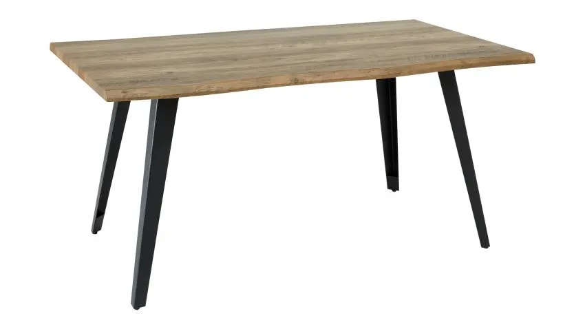 NAPOLI-ruokapöytä Musta/ruskea