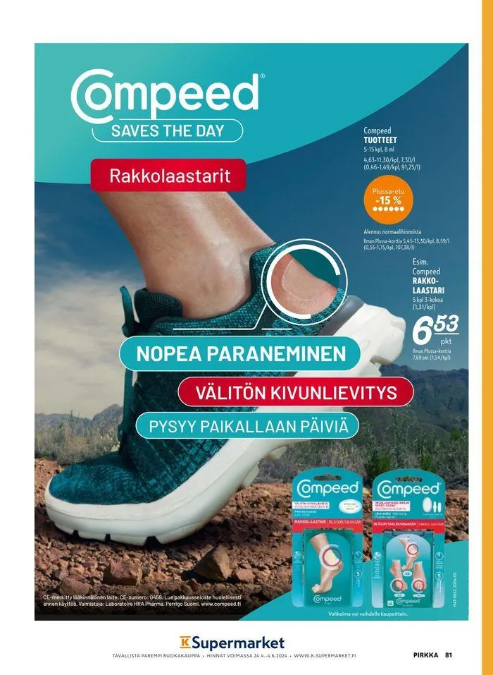 Pirkka 5/2024 voimassa alkaen 24. huhtikuuta - 31. toukokuuta 2024 - Tarjouslehti sivu 87