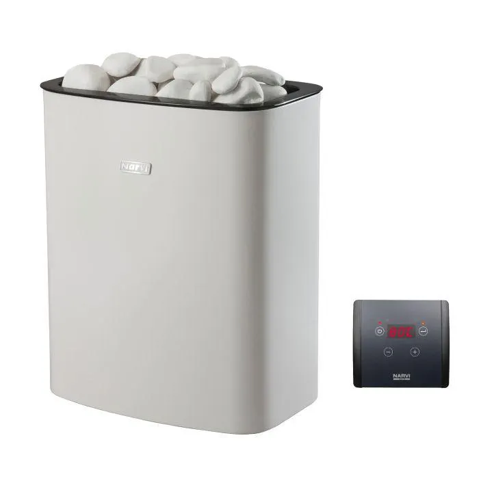 Sähkökiuas Narvi NC Electric Valkoinen