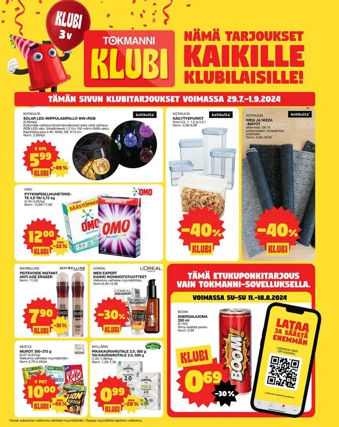 Tarjoussanomat voimassa alkaen 12. elokuuta - 26. elokuuta 2024 - Tarjouslehti sivu 4
