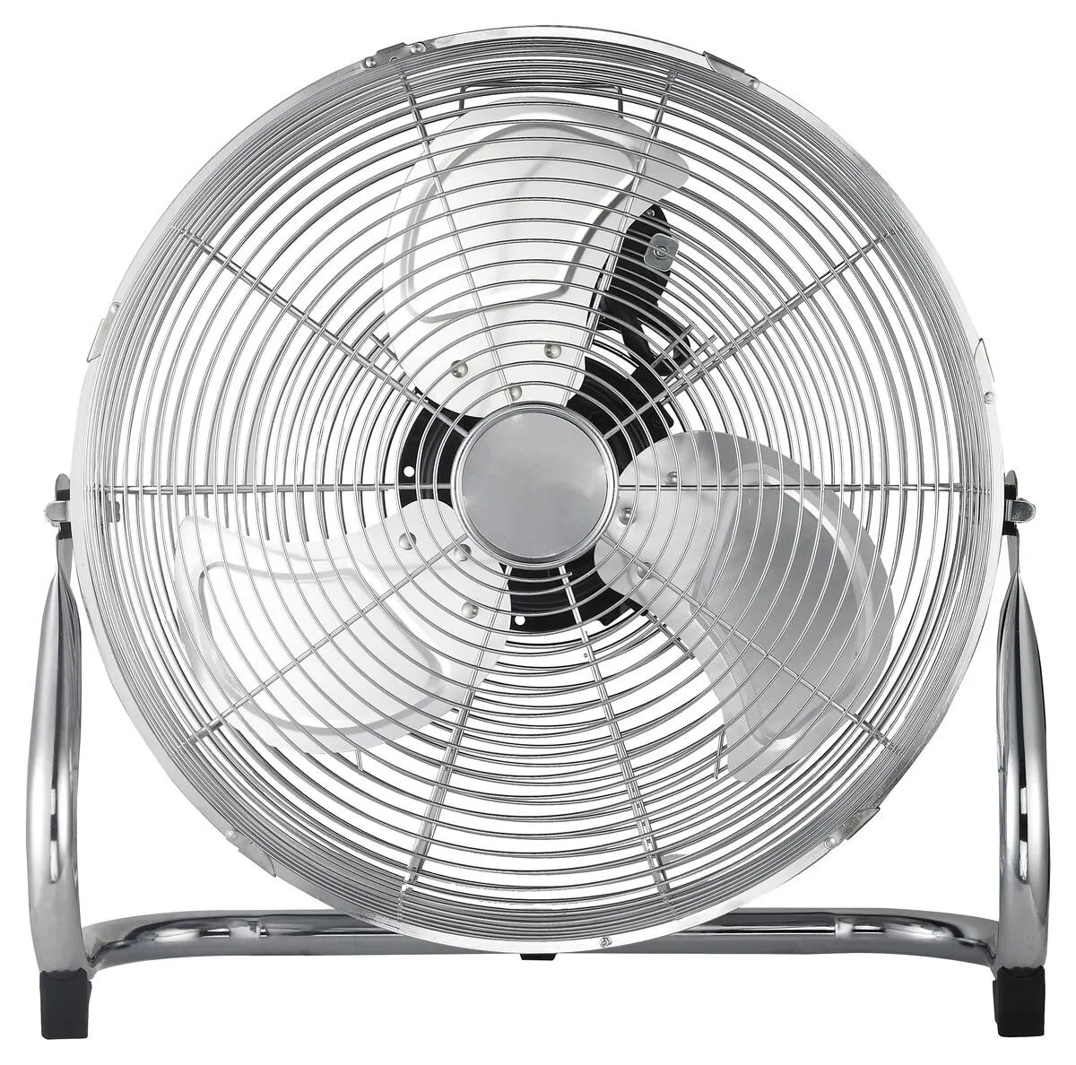 Suuri lattiatuuletin metalli 120 W, 50 cm