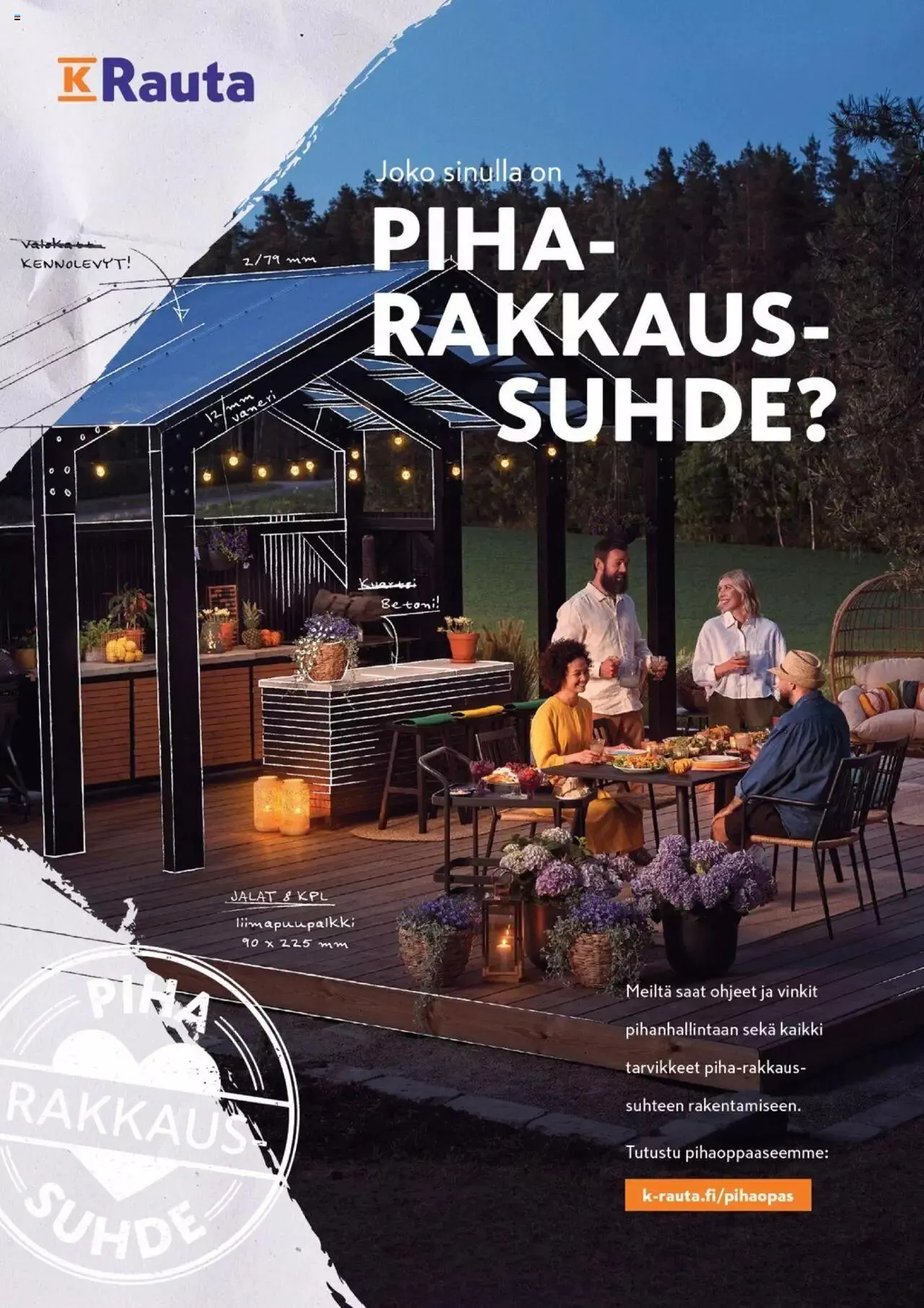 K-Rauta - Liekeissä-kuvasto 2023 voimassa alkaen 27. maaliskuuta - 31. heinäkuuta 2023 - Tarjouslehti sivu 44