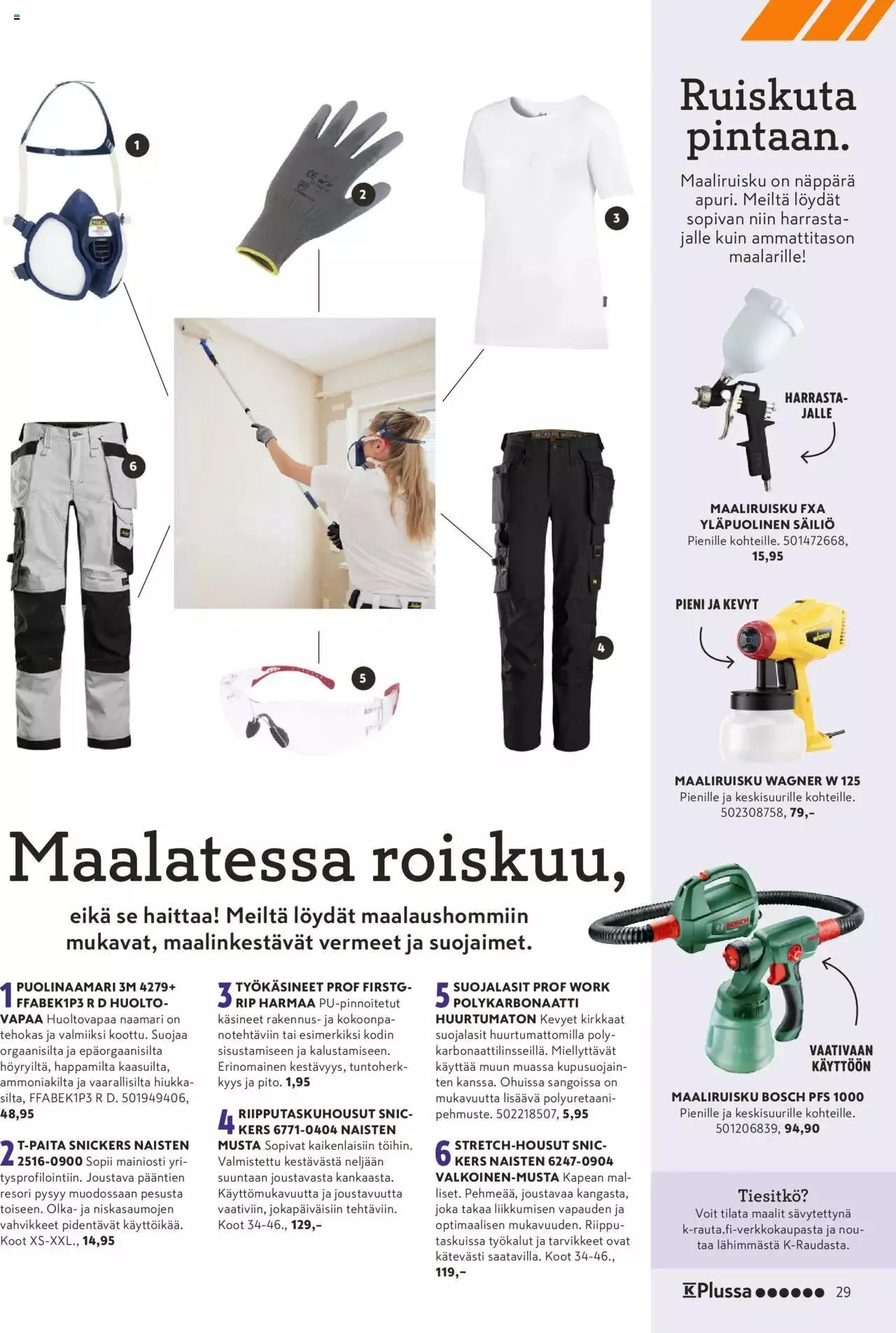 K-Rauta tarjoukset - Pakissa voimassa alkaen 1. elokuuta - 30. syyskuuta 2023 - Tarjouslehti sivu 29