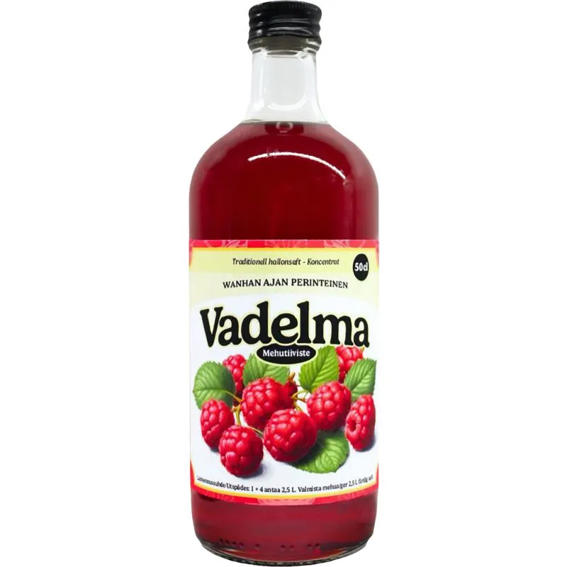 Vadelmamehutiiviste Wanhan Ajan 0,5 l perinteinen