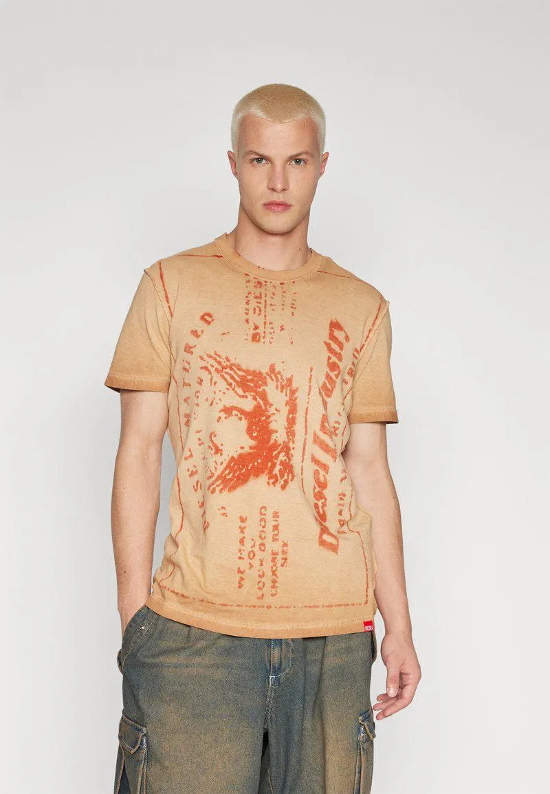 DIEGOR UNISEX - Printtipaita