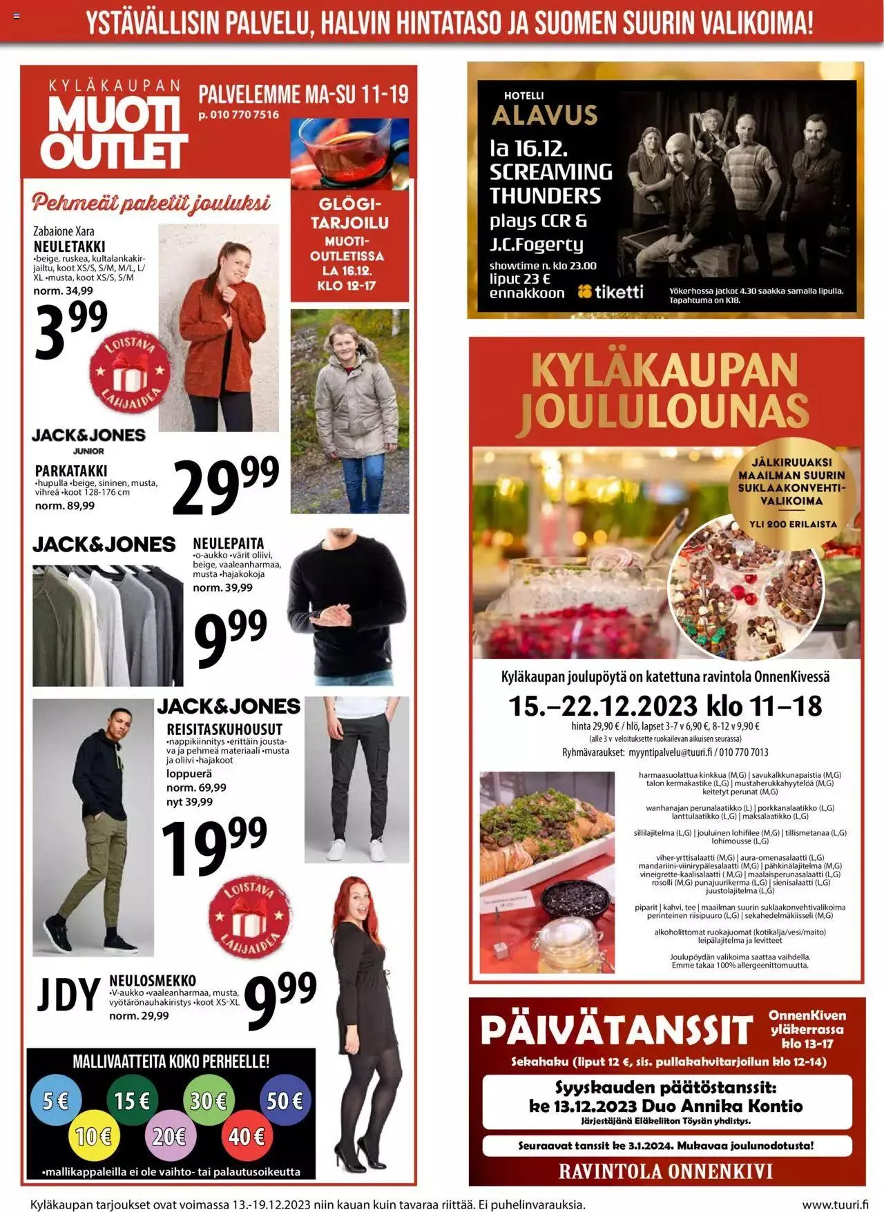 Tuuri tarjoukset voimassa alkaen 13. joulukuuta - 19. joulukuuta 2023 - Tarjouslehti sivu 12