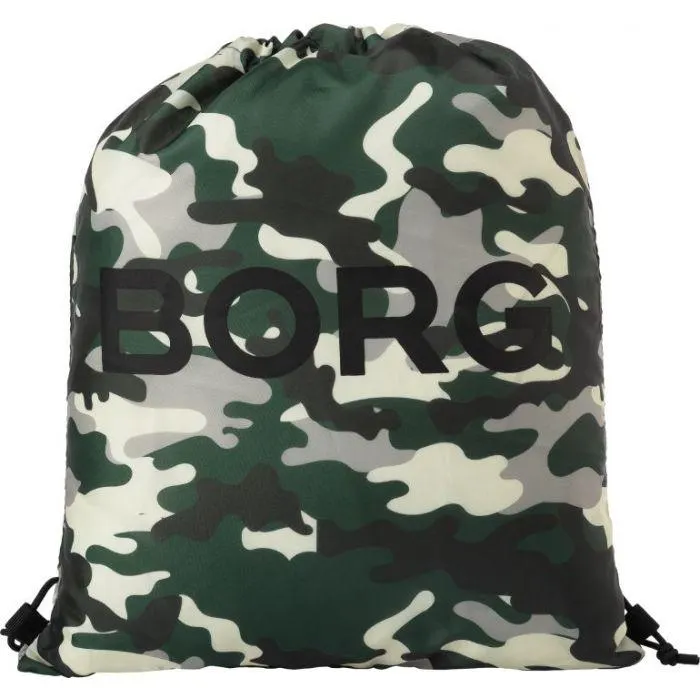 Junior camokuosinen jumppapussi vihreä