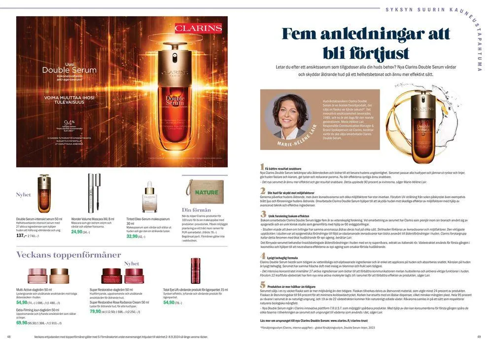 Sokos kuvasto ruotsi syyskuu 2024 voimassa alkaen 29. elokuuta - 12. syyskuuta 2024 - Tarjouslehti sivu 25