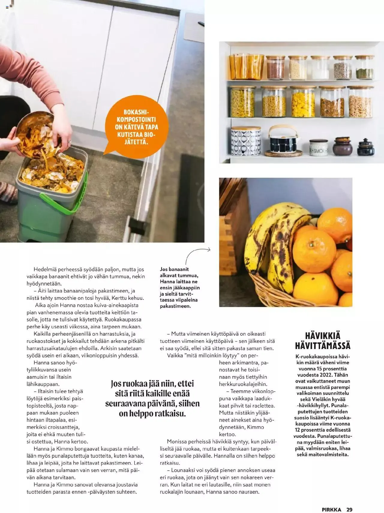 K-Market - Pirkka voimassa alkaen 27. maaliskuuta - 23. huhtikuuta 2024 - Tarjouslehti sivu 29