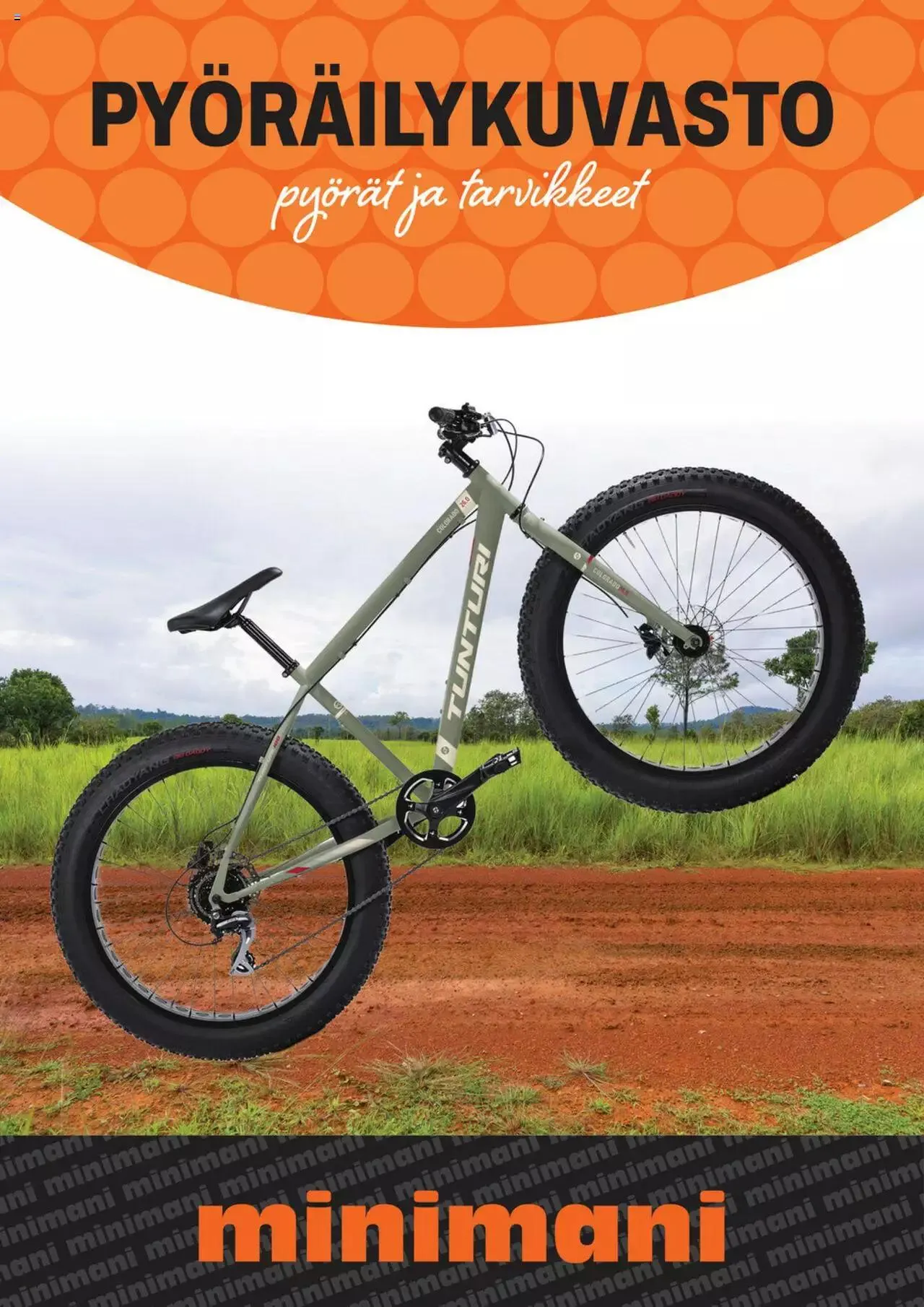 Minimani - Pyöräilykuvasto voimassa alkaen 28. elokuuta - 31. joulukuuta 2023 - Tarjouslehti sivu 1
