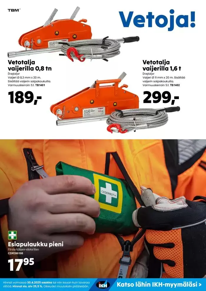 IKH tarjoukset voimassa alkaen 6. maaliskuuta - 30. huhtikuuta 2025 - Tarjouslehti sivu 17