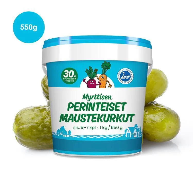 Myrttisen Maustekurkku 550g