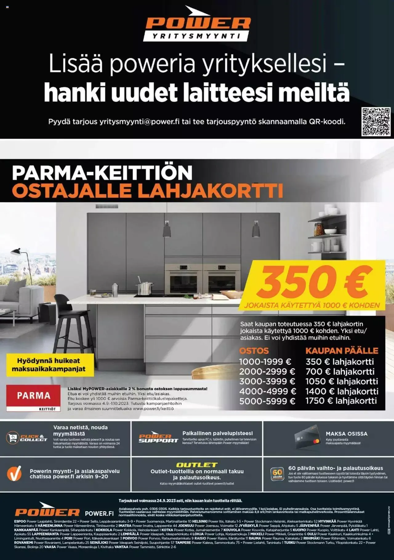 Power tarjoukset voimassa alkaen 18. syyskuuta - 24. syyskuuta 2023 - Tarjouslehti sivu 24