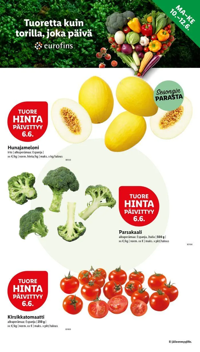 21% voimassa alkaen 6. kesäkuuta - 12. kesäkuuta 2024 - Tarjouslehti sivu 31