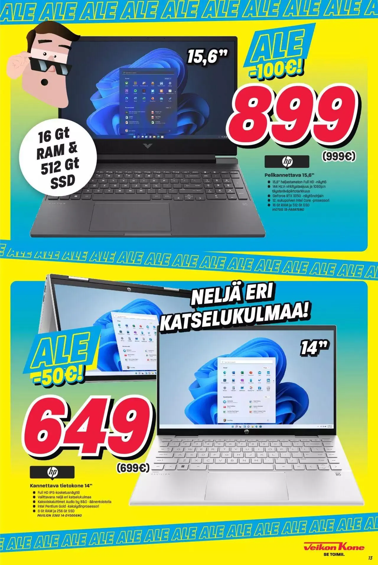 Veikon Kone tarjoukset voimassa alkaen 15. heinäkuuta - 31. joulukuuta 2023 - Tarjouslehti sivu 13