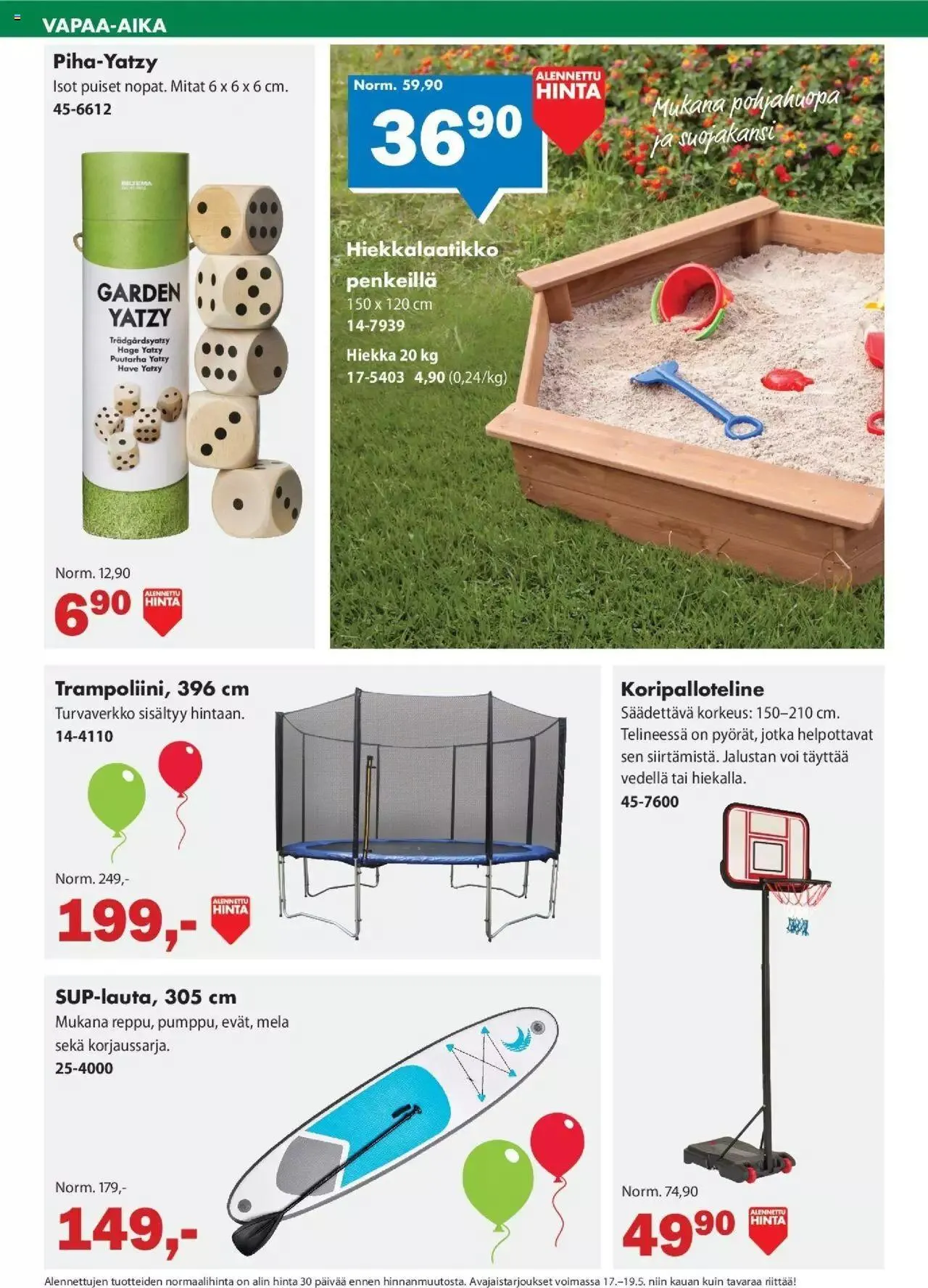 Biltema - Biltema Hyvinkään avajaisesite voimassa alkaen 17. toukokuuta - 19. toukokuuta 2024 - Tarjouslehti sivu 4