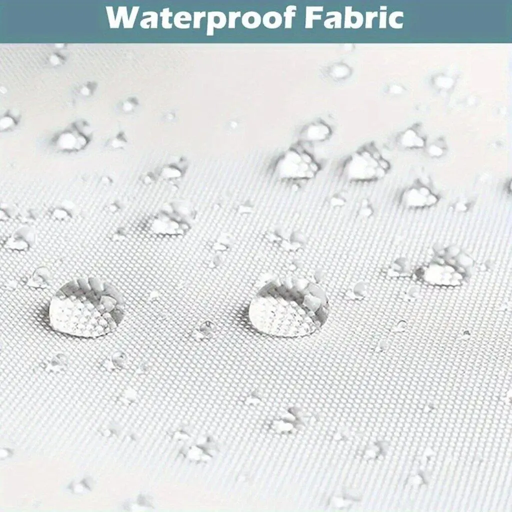 Polyesteri Vedenpitävä Puutarha Verho Kukkaprintillä Pickify, 2 PC-180X180cm/71*71in