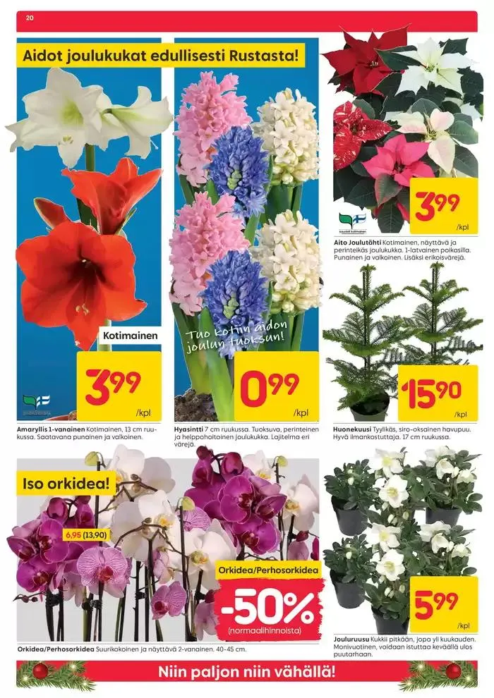 Black week voimassa alkaen 26. marraskuuta - 1. joulukuuta 2024 - Tarjouslehti sivu 20