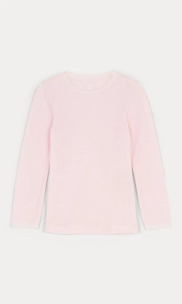 Pitkähihainen pusero merinovillaa