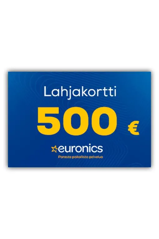 LAHJAKORTTI VERKKOKAUPPAAN 500 EUROA