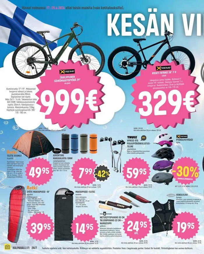 Halpa Juhannus! voimassa alkaen 18. kesäkuuta - 25. kesäkuuta 2024 - Tarjouslehti sivu 10