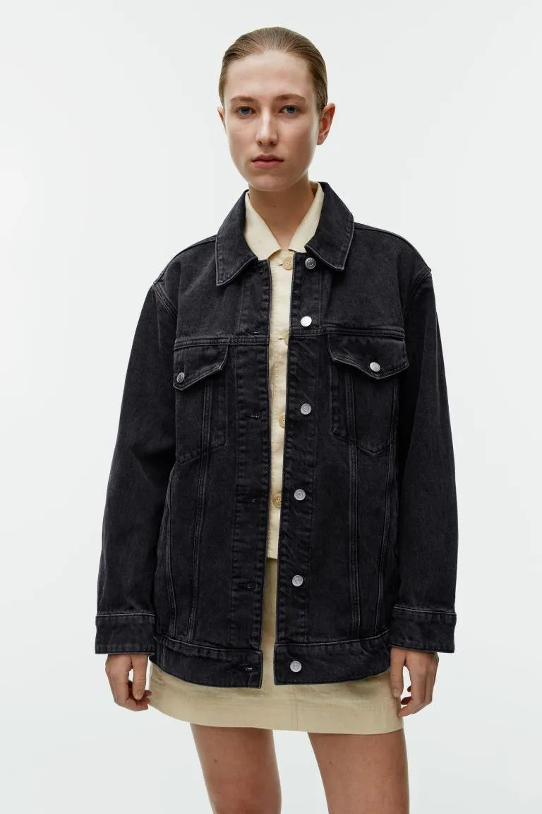 Ylisuuri farkkutakki