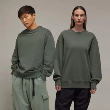 Y-3 Organic Cotton Terry Crew Sweater