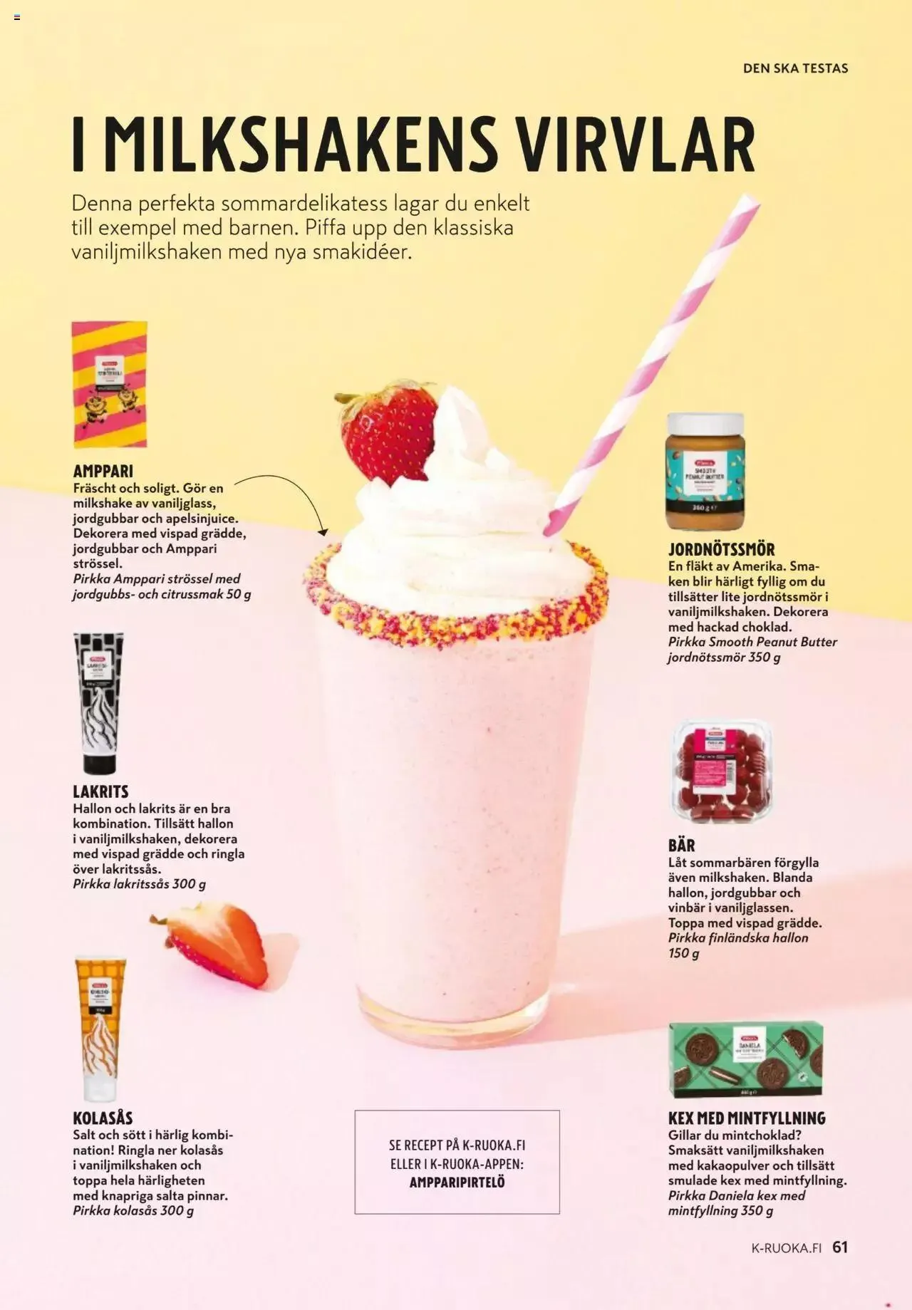 K-Market tarjoukset voimassa alkaen 7. kesäkuuta - 29. elokuuta 2023 - Tarjouslehti sivu 61