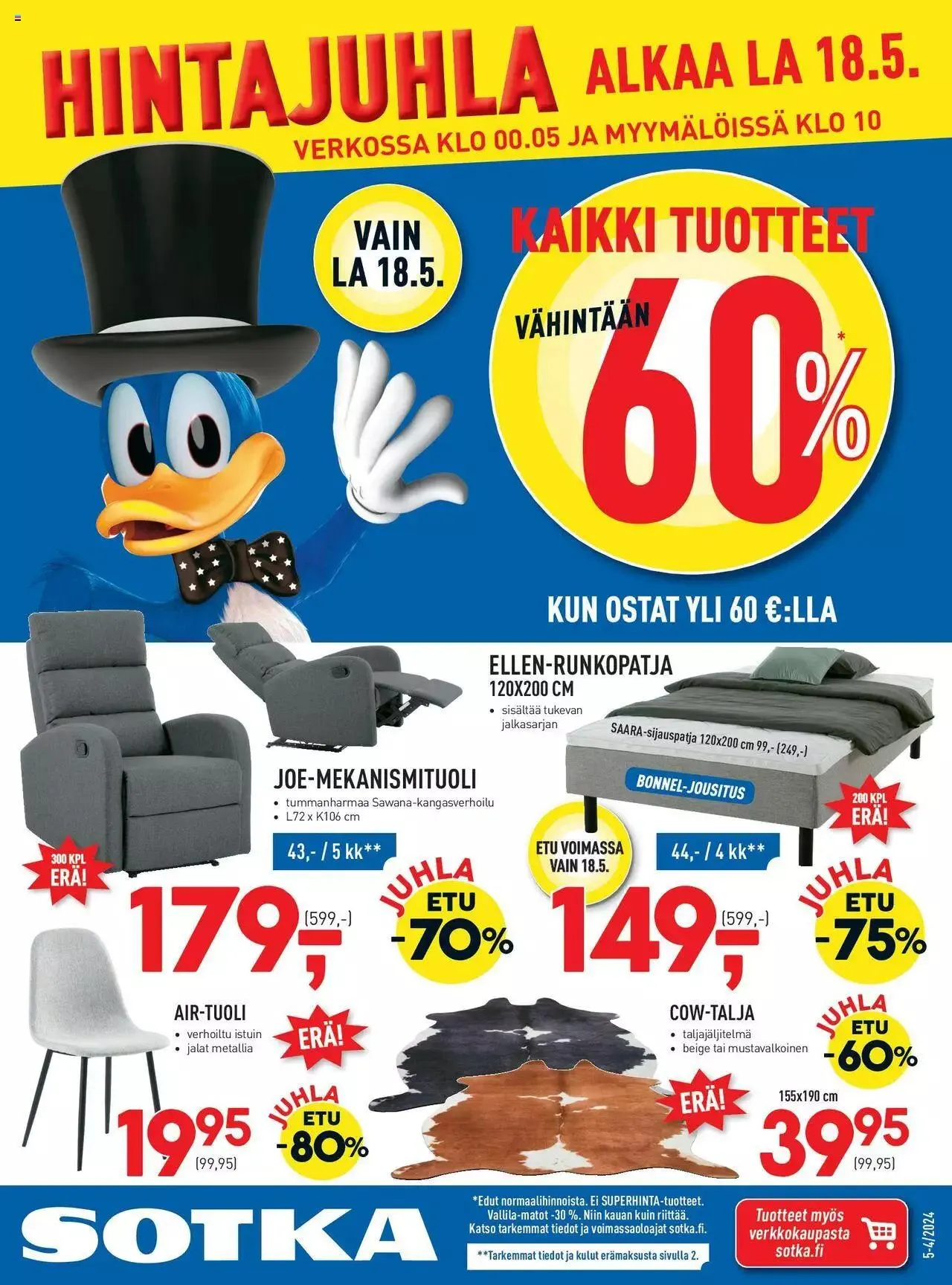 Sotka tarjoukset - 0