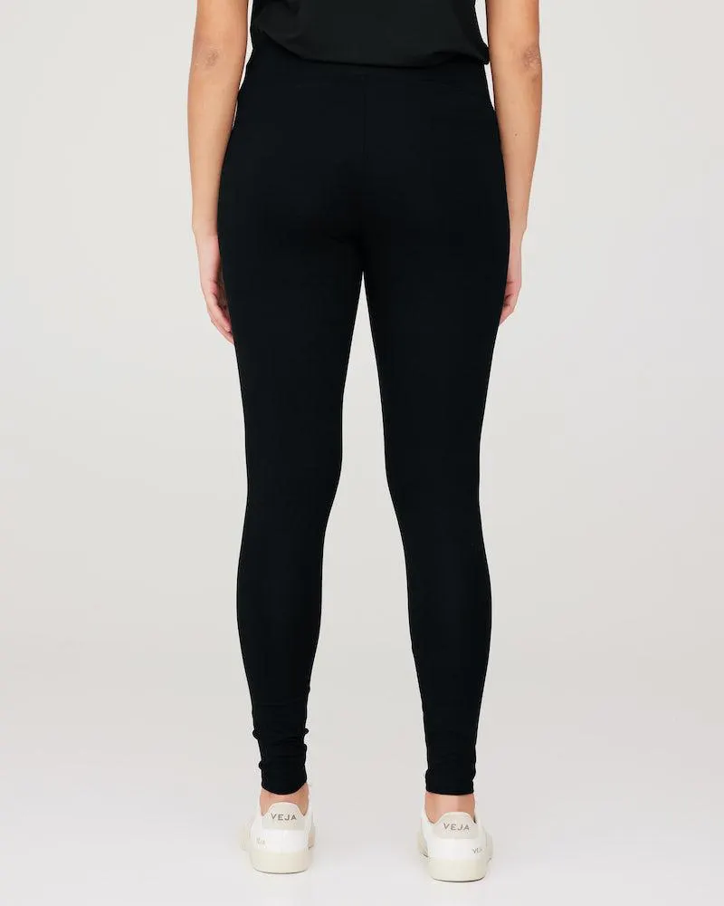 Puuvillalegginsit, korkeahko vyötärö