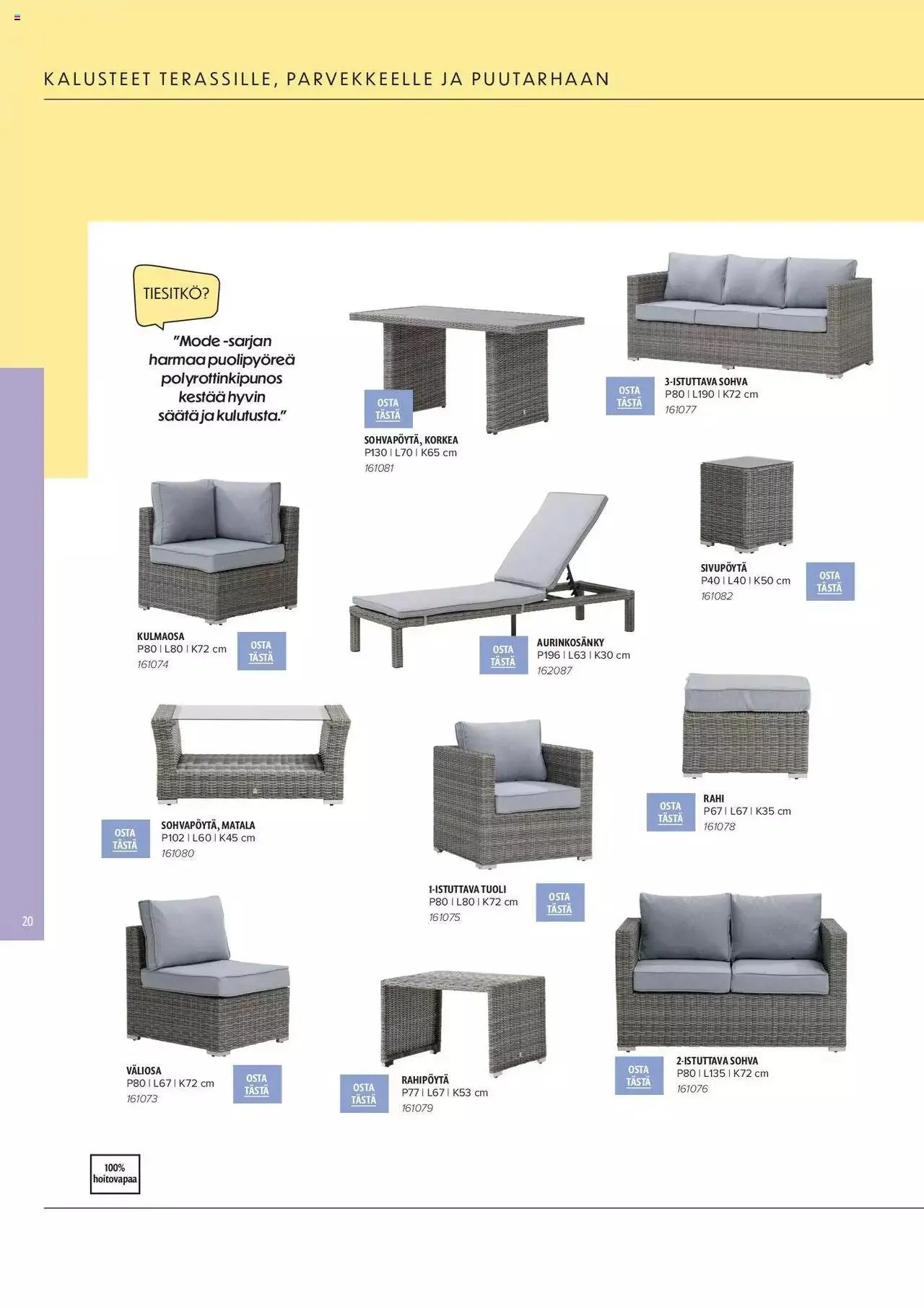 Masku tarjoukset - KESÄ 2024 voimassa alkaen 1. huhtikuuta - 31. joulukuuta 2024 - Tarjouslehti sivu 20