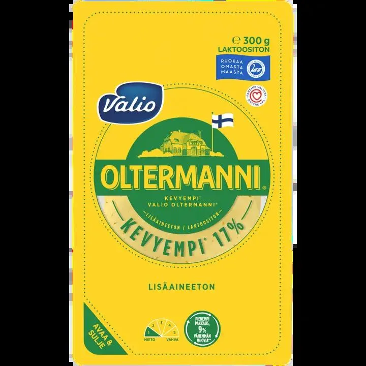 Valio Oltermanni® 17 % e300 g viipale