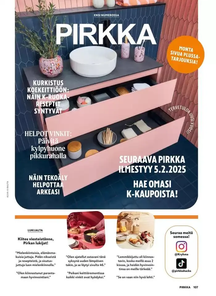Pirkka 12/2024 voimassa alkaen 27. marraskuuta - 11. joulukuuta 2024 - Tarjouslehti sivu 8