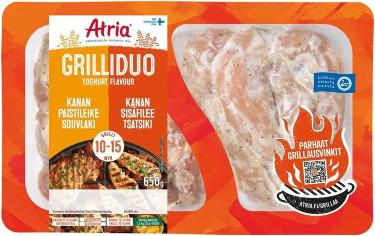 Atria Grilliduo Yoghurt Flavour 650g