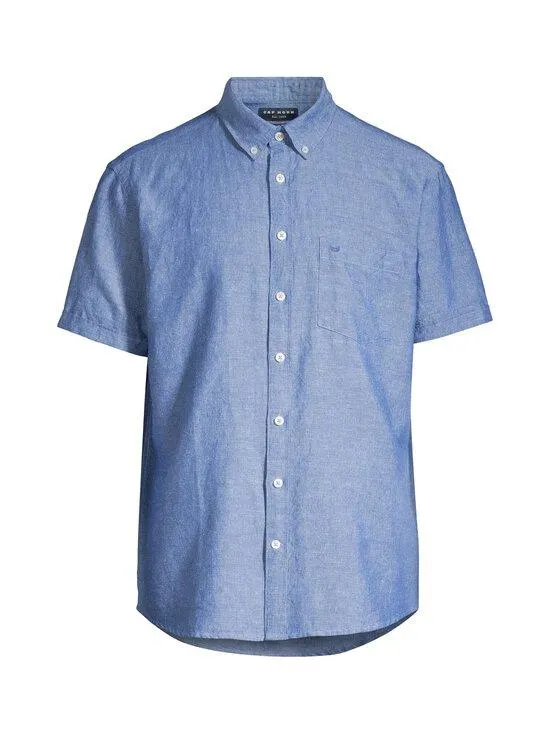 Tad Classic Fit -pellavasekoitepaita