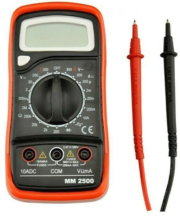 PD-Digitaalinen Yleismittari MM2500