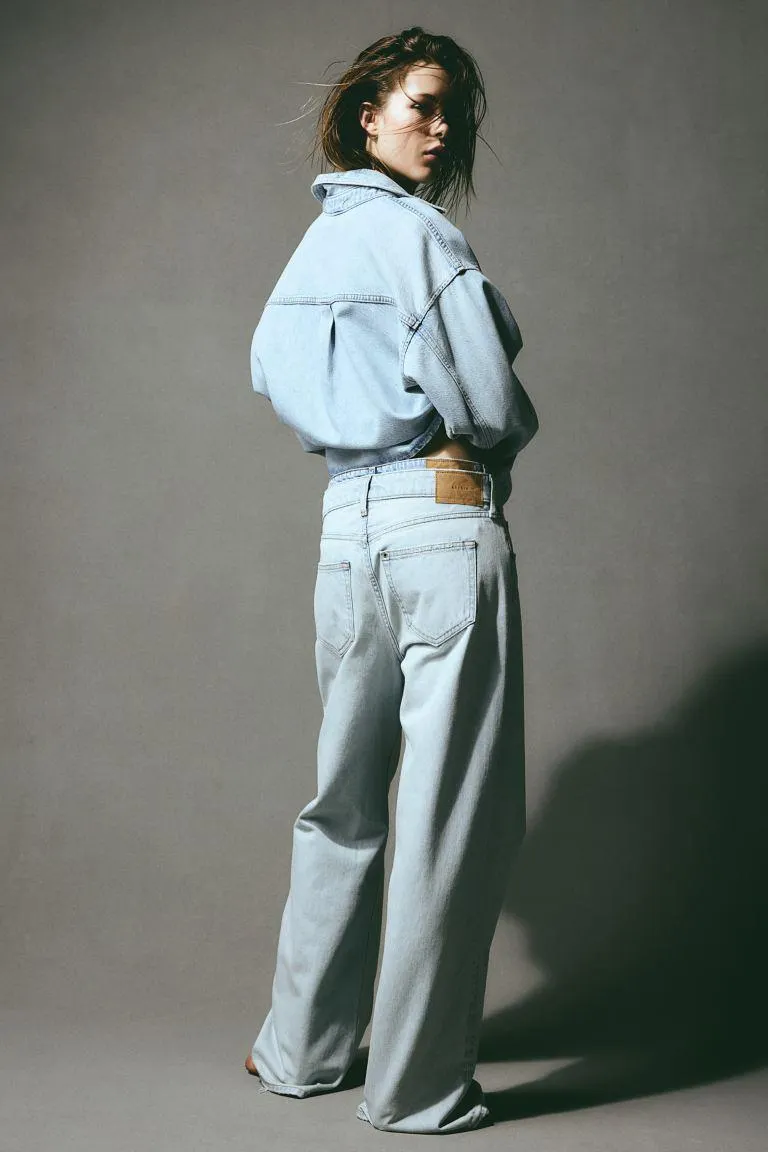 Baggy Wide Low Jeans