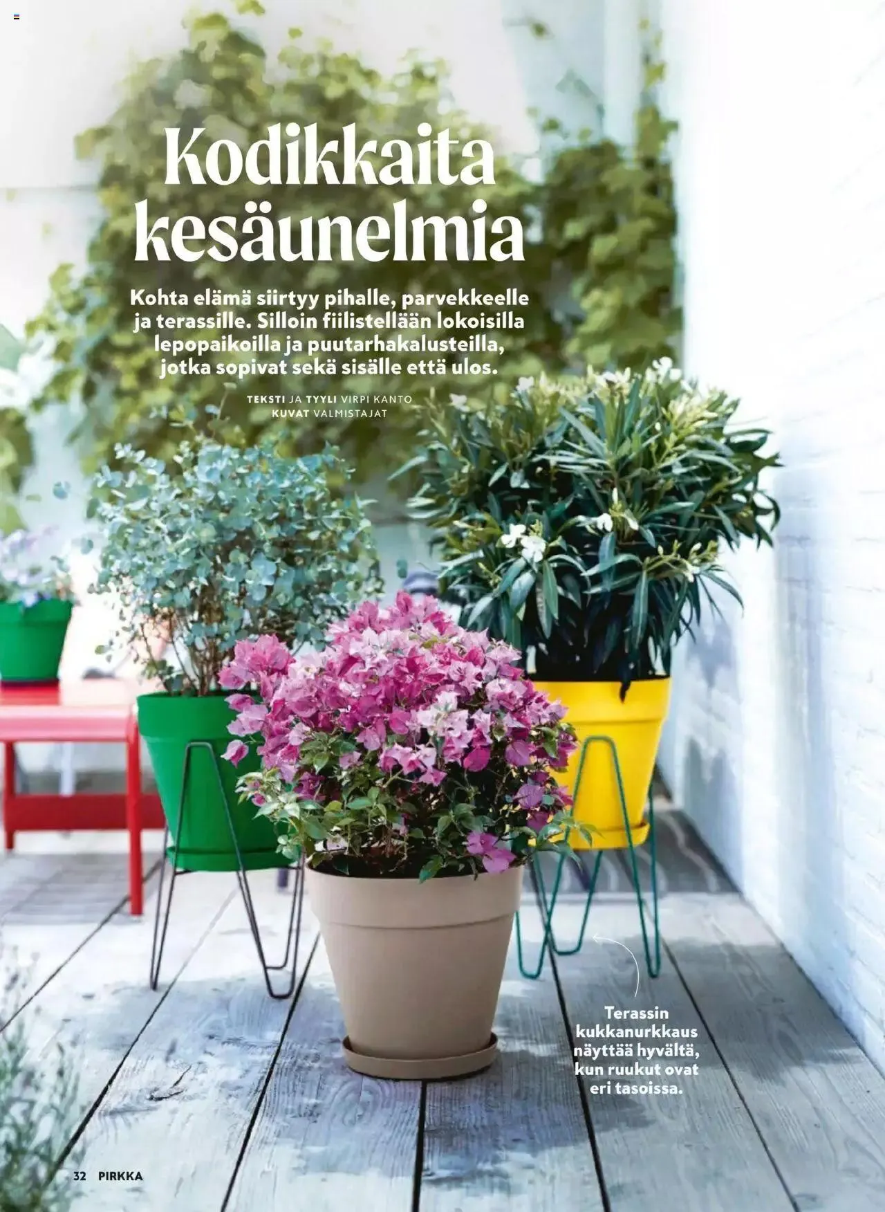 K-Market - Pirkka voimassa alkaen 27. maaliskuuta - 23. huhtikuuta 2024 - Tarjouslehti sivu 32