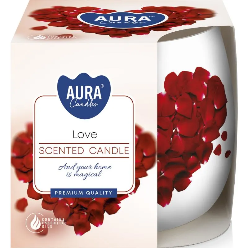 Tuoksukynttilä Aura 20 h Love