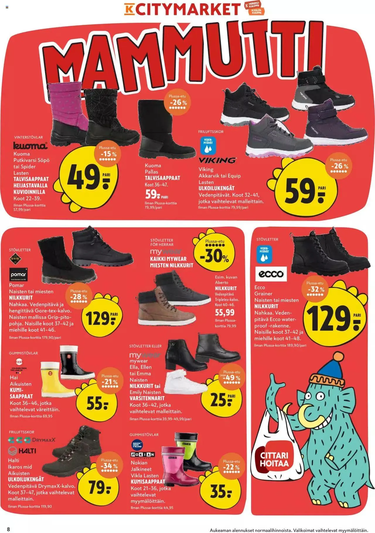 K-Citymarket - Tarjoukset voimassa alkaen 12. lokakuuta - 22. lokakuuta 2023 - Tarjouslehti sivu 8