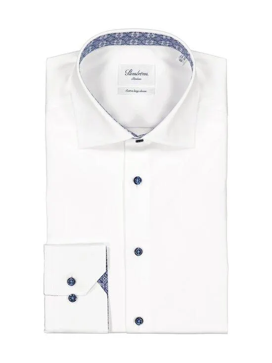 Slimline-kauluspaita, erikoispitkät hihat