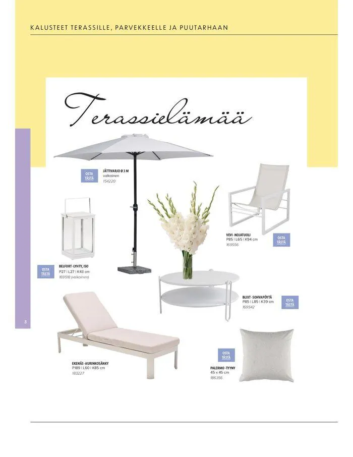 Kesa 2024 voimassa alkaen 20. maaliskuuta - 31. elokuuta 2024 - Tarjouslehti sivu 8