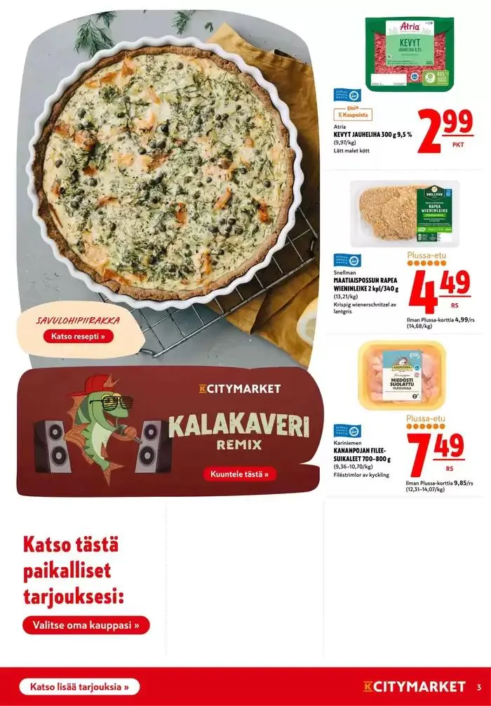 K-citymarket tarjoukset voimassa alkaen 6. helmikuuta - 20. helmikuuta 2025 - Tarjouslehti sivu 3