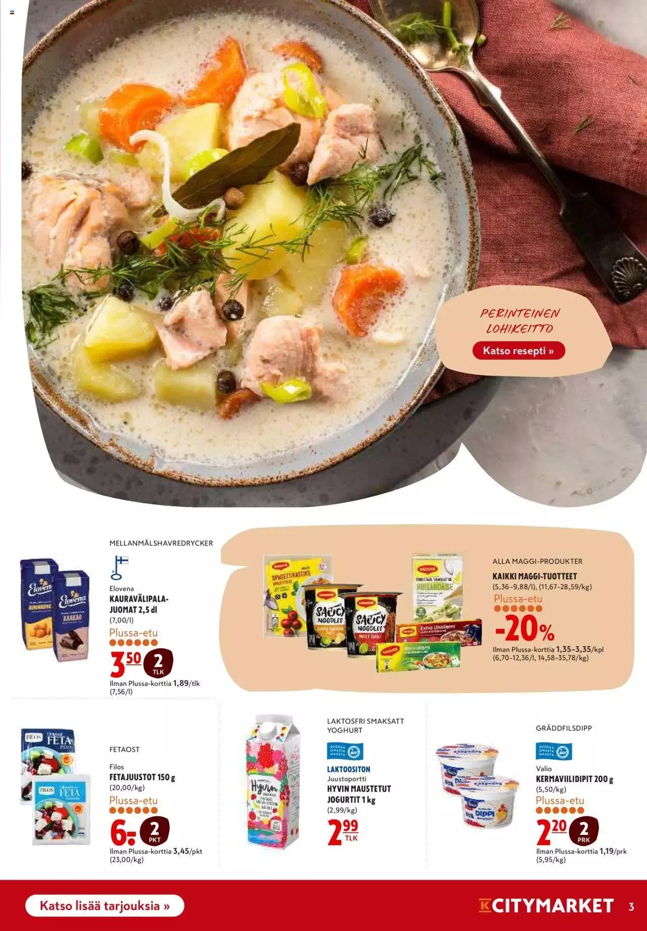 K-Citymarket tarjoukset voimassa alkaen 28. syyskuuta - 1. lokakuuta 2023 - Tarjouslehti sivu 3
