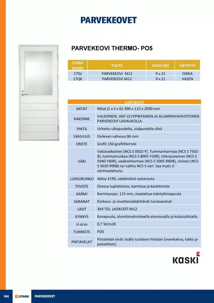 Ovivalikoima voimassa alkaen 19. marraskuuta - 31. joulukuuta 2024 - Tarjouslehti sivu 104