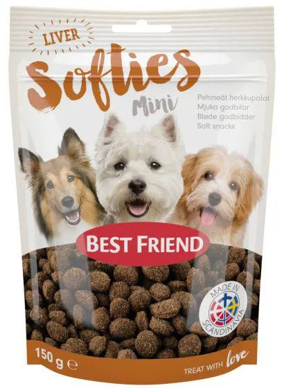 Best Friend Softies maksa mini herkkupalat 150 g