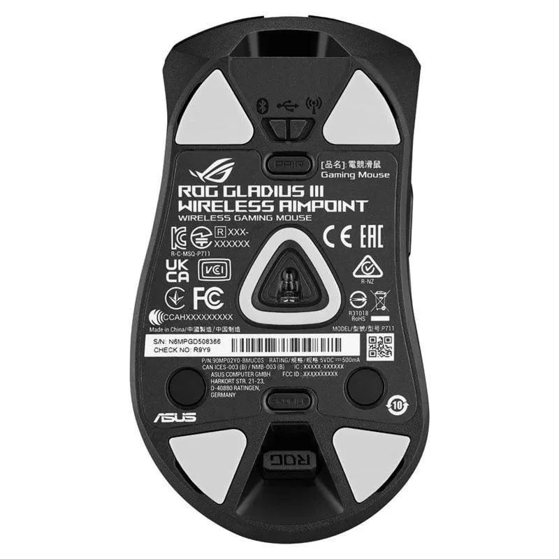 ASUS P711 ROG Gladius III Langaton AimPoint RGB Pelihiiri