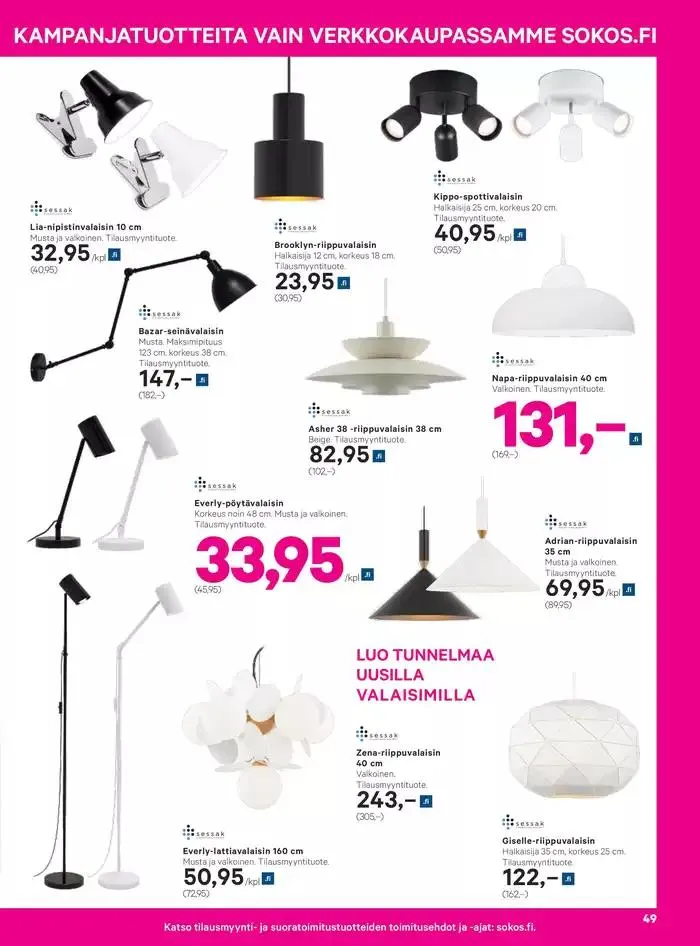 Sokos 3plus1-kuvasto syksy 2024 voimassa alkaen 25. syyskuuta - 9. lokakuuta 2024 - Tarjouslehti sivu 49