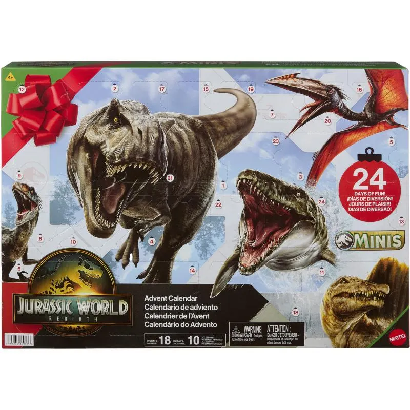 Joulukalenteri Jurassic World